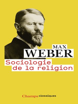 cover image of Sociologie de la religion. Économie et société
